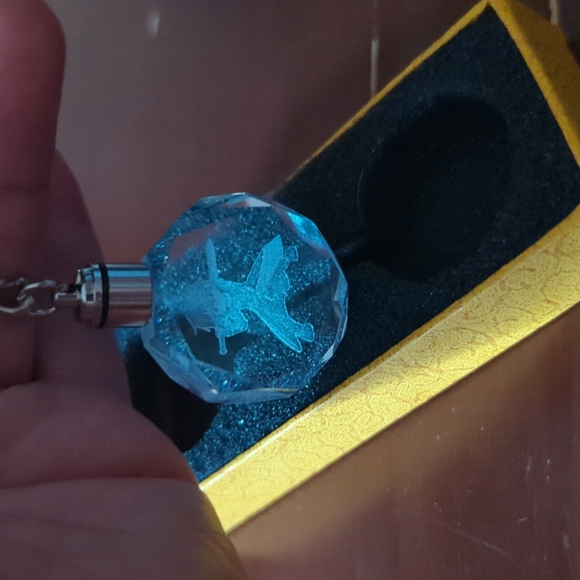 NWOT Kittytoe, Sword Art Online key chain (3d prism) - Picture 4 of 4